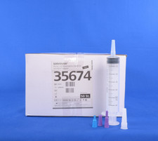 50x Wound And Bubble Syringe 50/60 ML Sterile Enfit /Luerlock/Luer-Adaptern