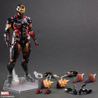 Dc Comic Variant Play Arts Kai Iron Man
