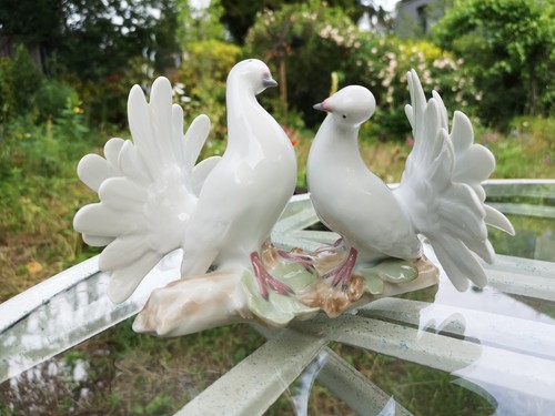 1 Taubenpaar Tauben - Gruppe Gräfenthal 9943033 für Sammler Porzellanfigur