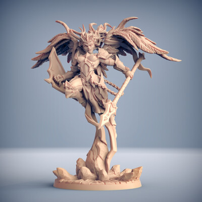 Malkaya Angel Hero - Artisan Guild Fantasy Dungeons and Dragons Miniatur Zariel