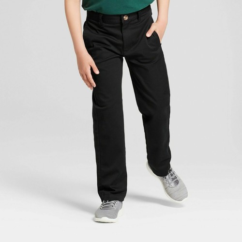 Boys' Ultimate Flat Front Uniform Chino 