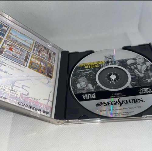 Elevator Action Returns Games Japan Sega Saturn Used - Picture 2 of 6