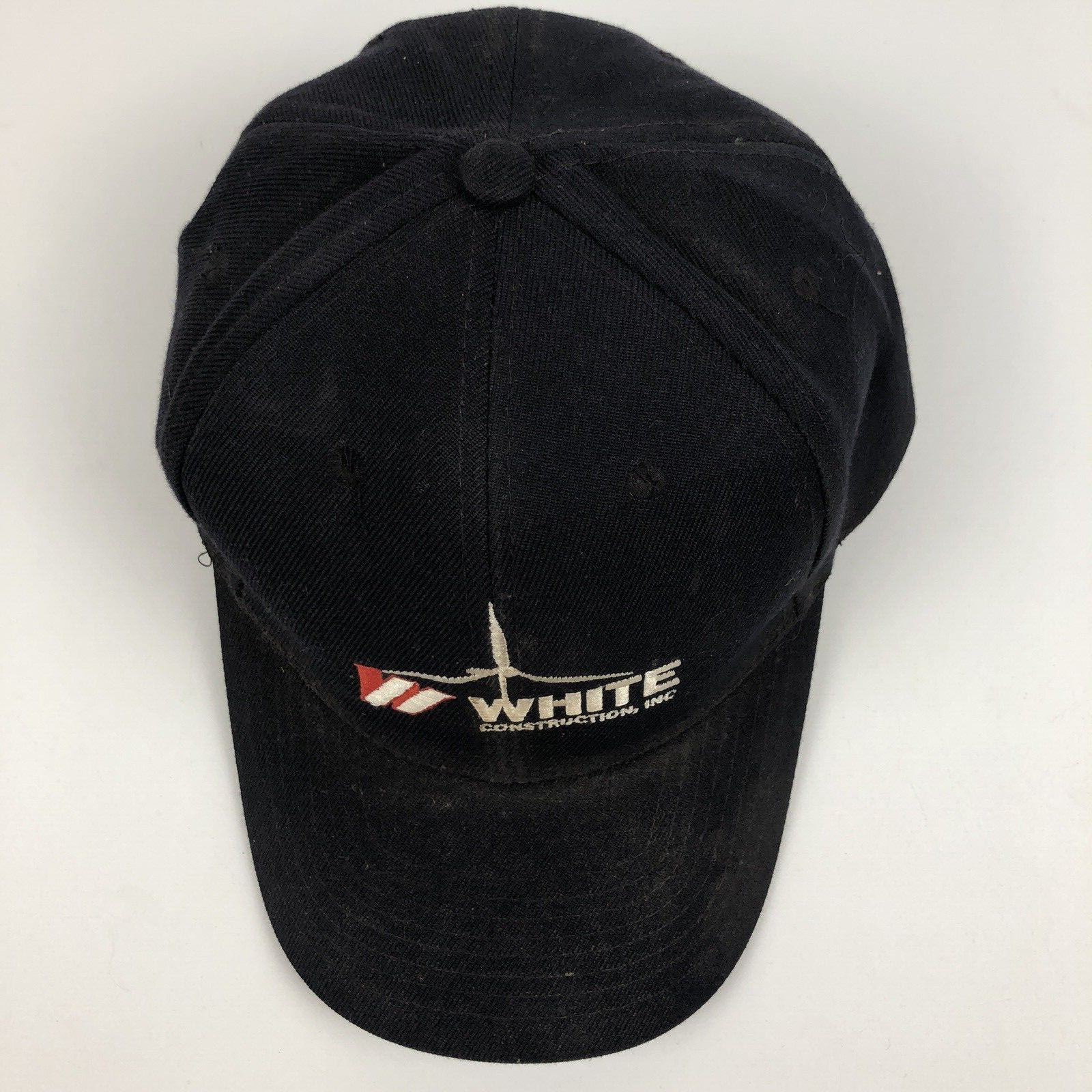 White Constructon Hat Cap Strap Back - image 7