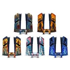 ED BEARD JR DRAGONS VINYL SKIN DECAL FOR SONY PS5 PRO DIGITAL EDITION BUNDLE
