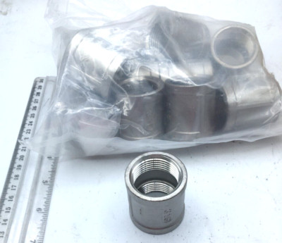 Motion Industries Lot of 12 Threaded Banded Coupling 316, 1''-150 New READ Please