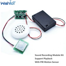 MP3 Voice Recording Playback Module Sound Recorder Board With Speaker PIR Sensor
