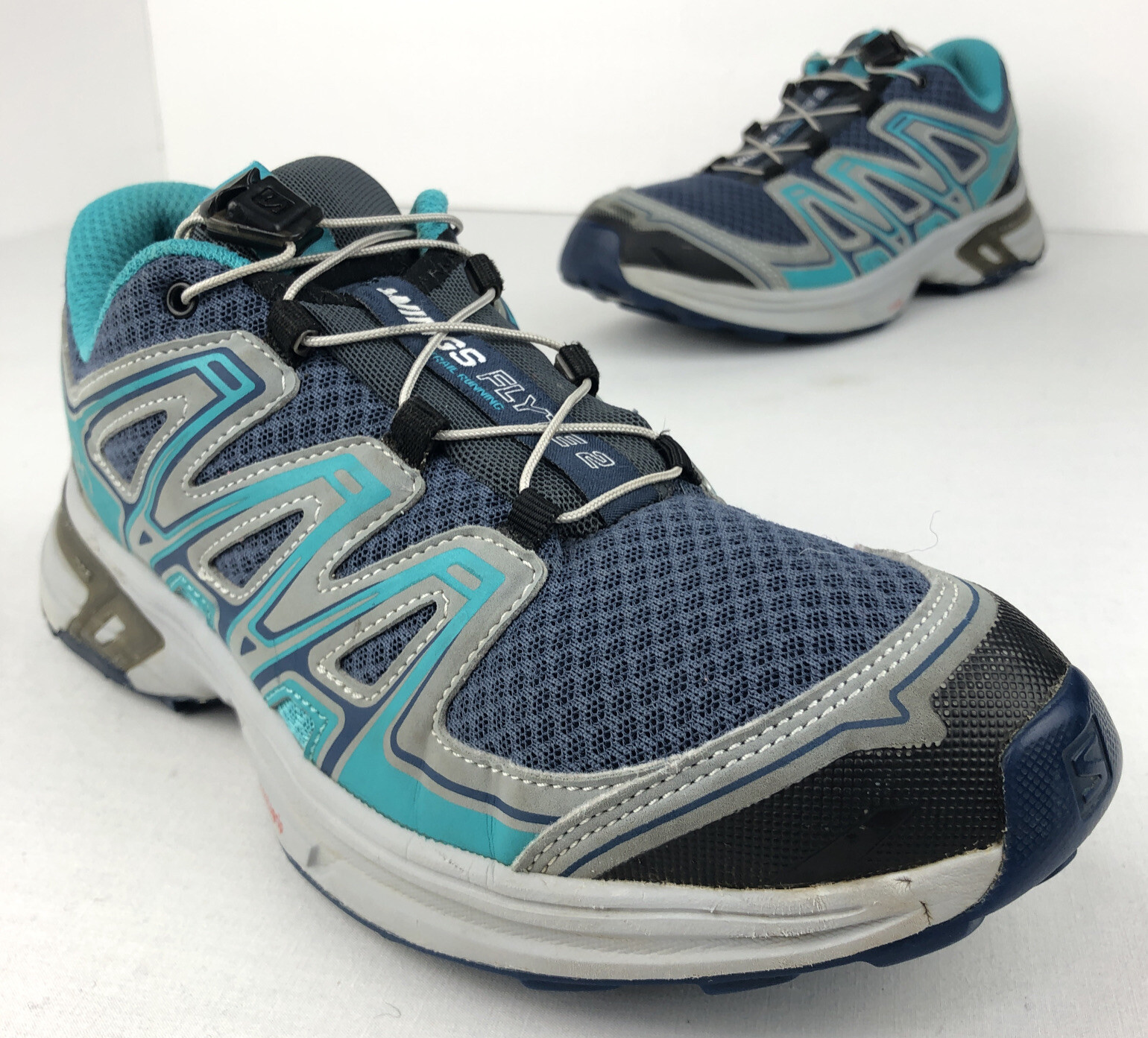 Scarpe da corsa Salomon Wings Flyte 2 donna 7 5 EU 39 1 3 basse atletiche trail blu