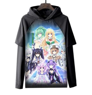 Hyperdimension Neptunia Anime Kapuzen pulli Sweatshirt Hoodie Hooded Pullover