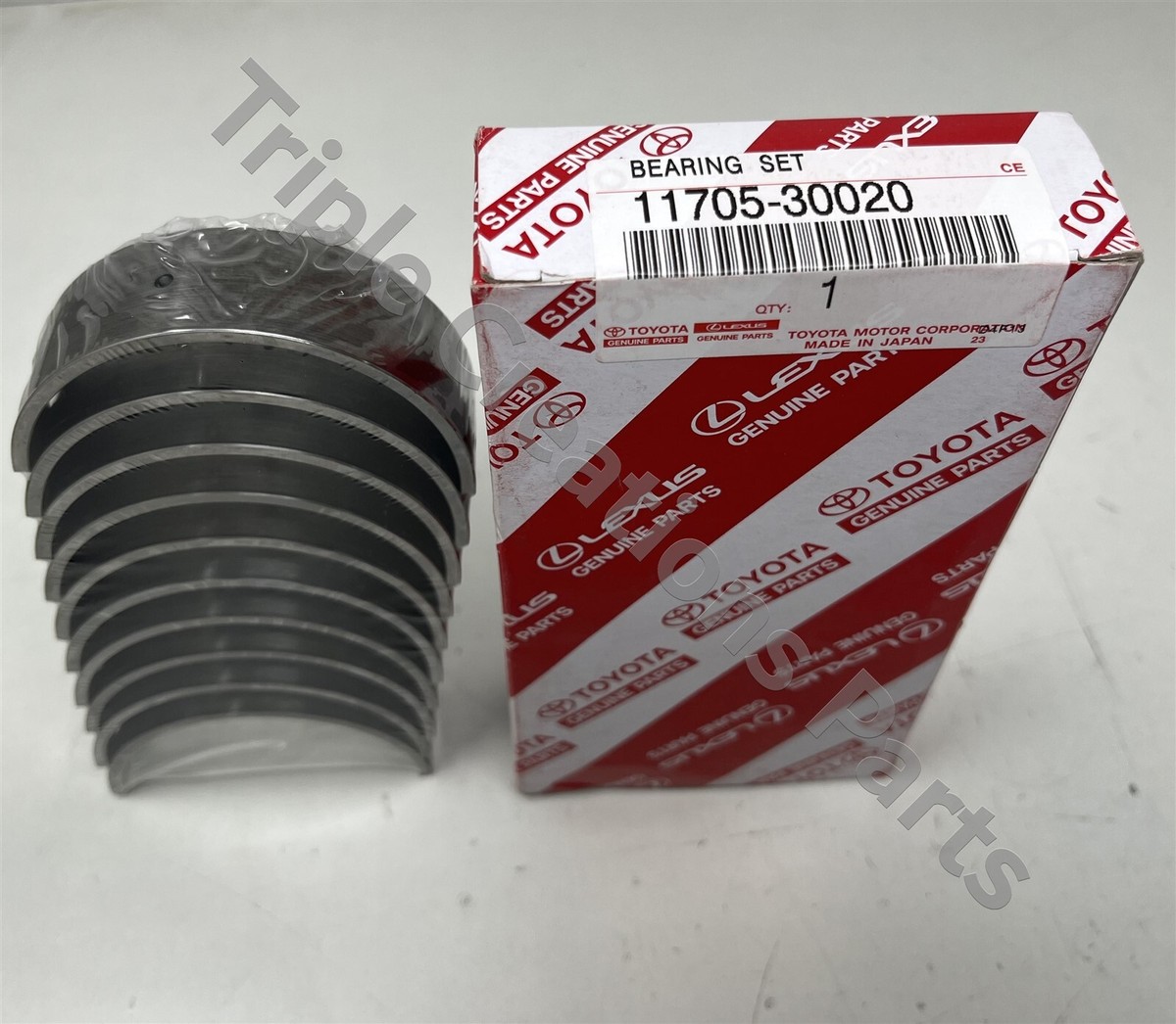 エンドウ Toyota Genuine 11705-30020 Bearing Set Crankshaft 1170530020 OEM