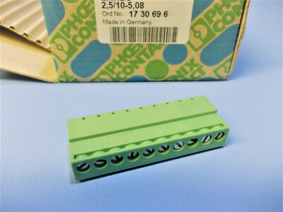 50 Stück -> 1730696 10 Position WtB Terminal Block Phoenix Contact wie 1730476