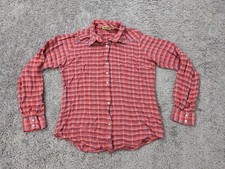 Wrangler Western Shirt Women's Large Plaid Pearl Snap Western Relaxed