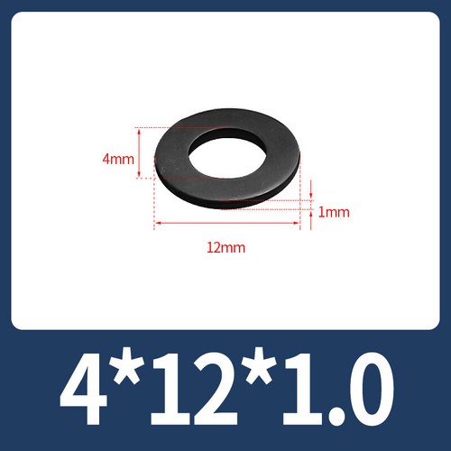 Flat Plain Washers DIN 125 Screws Round Gaskets - Grade 8 Steel - Picture 12 of 37