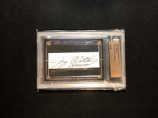 Jerry Mathers Auto 2010 Leaf Cut Signature Card Leave It To Beaver Beckett BAS