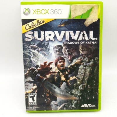 Cabelas Survival Shadows of Katmai Xbox 360 No Manual Buffed Disc 
