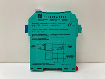 GOOD USED! PEPPERL+FUCHS TRANSFORMER ISOLATED REPEATER KFD2-CR-EX1.30-200