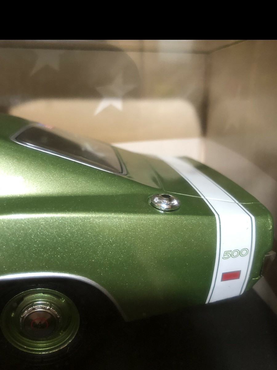 1969 Dodge Charger 500 Green 1:18 Ertl American Muscle 32963