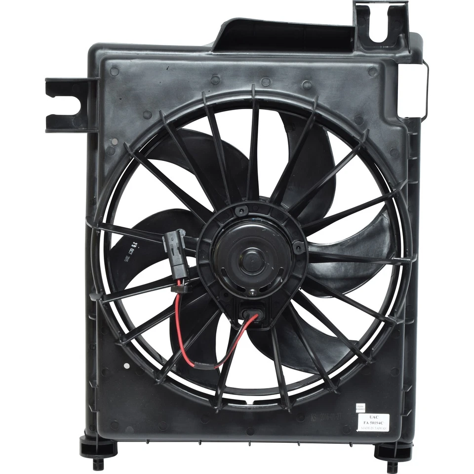 Conjunto de ventilador condensador aire acondicionado UAC 2003 2004 2005 2006 Dodge Ram 1500 2002-2008 Foto 2 de 2