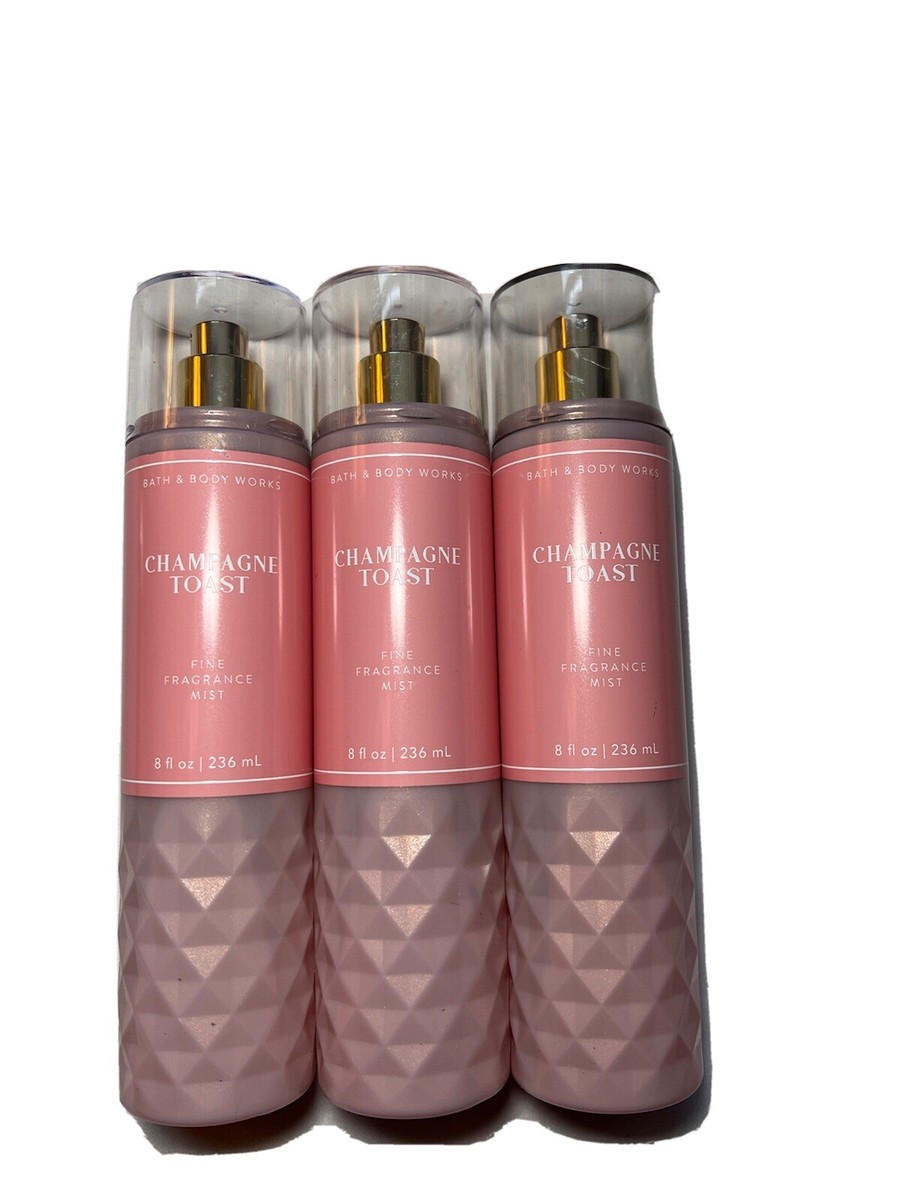 Champagne Toast Perfume Transparent NEW Bath Body Works Champagne