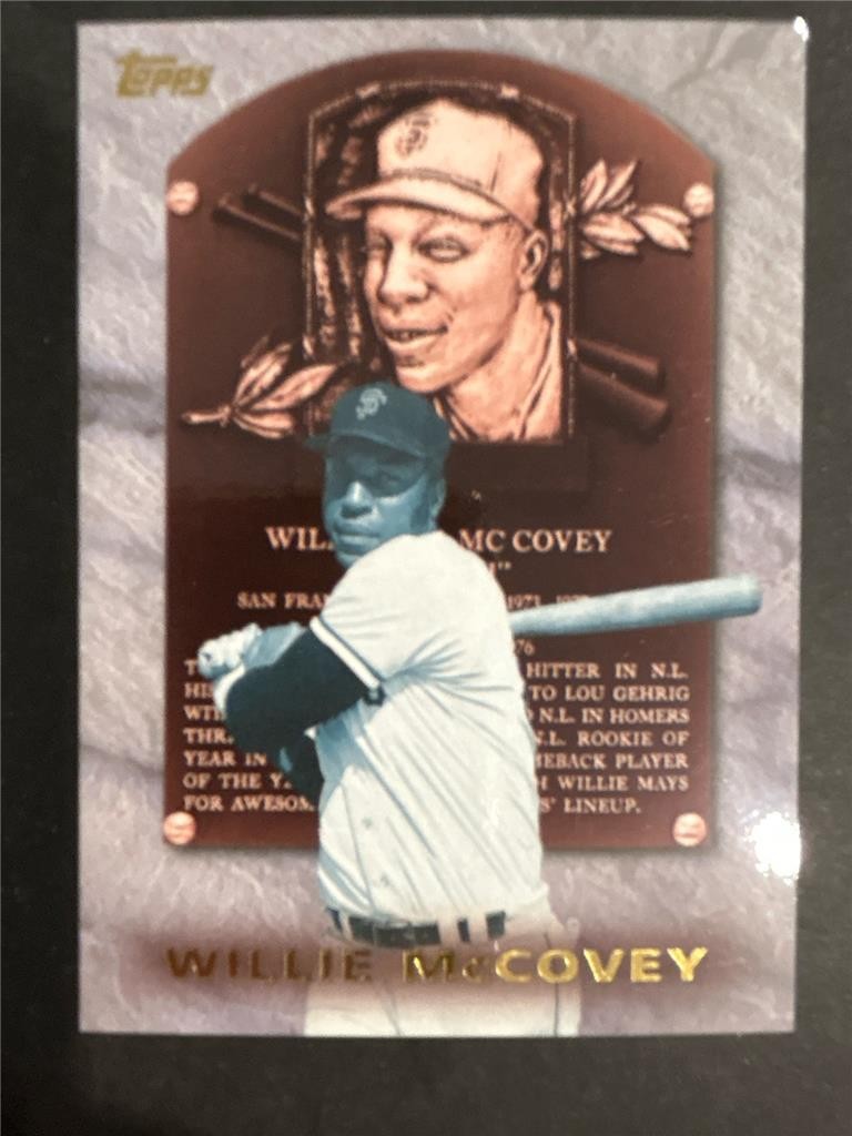 1999 Topps Hall of Fame Collection Insert #HOF4 Willie McCovey Giants