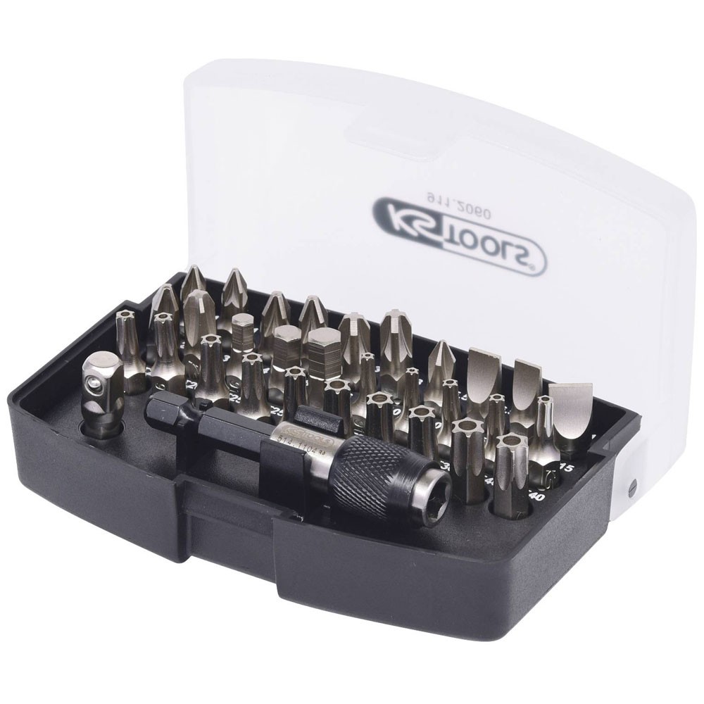 KS Tools 1/4"" Bit Set, 32 Pcs