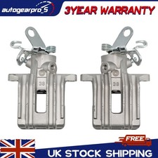 Pair Rear Brake Caliper For Audi A3 8P1 for Seat Altea 5P1 for VW Golf MK 5 MK6