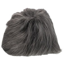 Synthetic Grey Curly Wig Short Cut With Bangs For Black Women Comfortable Fit