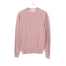 HERMES knitwear sweater cotton Pink Used mens size M
