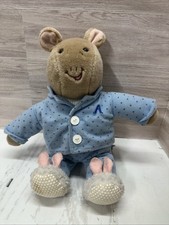 1995 EDEN 12  Plush ARTHUR Pajamas Marc Brown Stuffed Aardvark Missing Glases