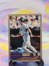 2000 Topps Baseball Card | John Flaherty | Tampa Bay Devil Rays | #75