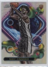 2023-24 Topps Cosmic Chrome Refractor Sidy Cissoko #189 0ti4