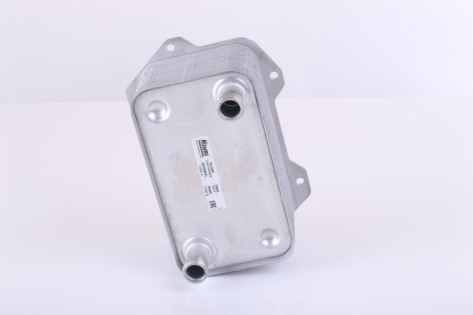 Nissens Engine Oil Cooler for 2014-2015 Audi R8 91269