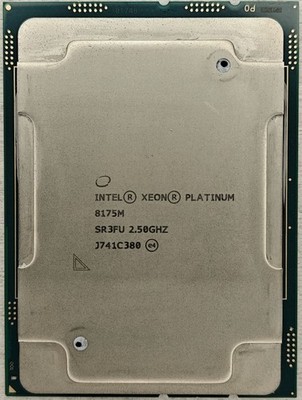 Intel Xeon Platinum 8175M LGA3647 CPU Processor 33MB 2.50GHz 24Core 48T not HP