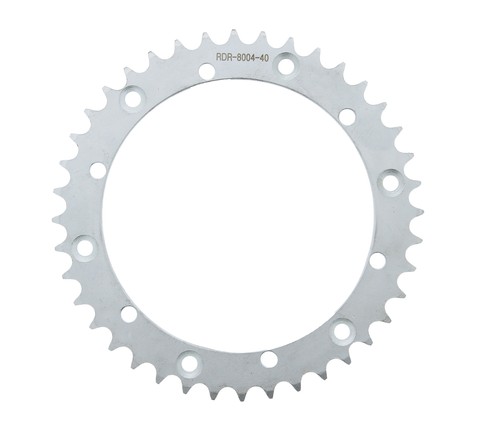 Red Non O-Ring Chain & Silver Sprocket 12/40 98L for 2004 Yamaha YFM 350 Warrior - Foto 3 di 3