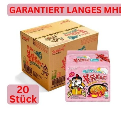 Samyang Buldak Hot Chicken Ramen   20er MEGA Bundle 20x140g