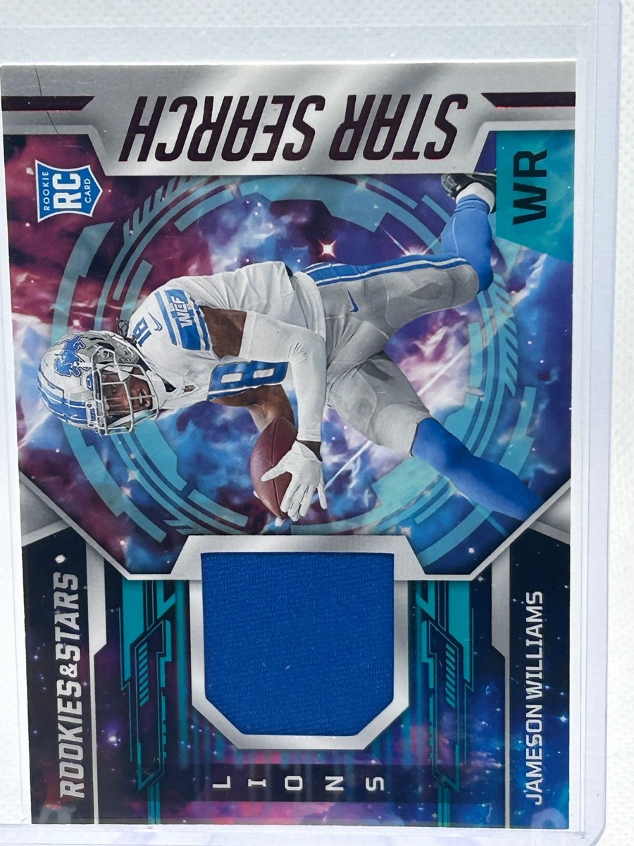 2022 Panini Rookies & Stars Star Search Jameson Williams #SS-JW RC
