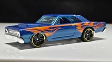 Mattel Toys Hot Wheels Muscle Car 1968 Dodge Dart Black Interior Detailed Flame