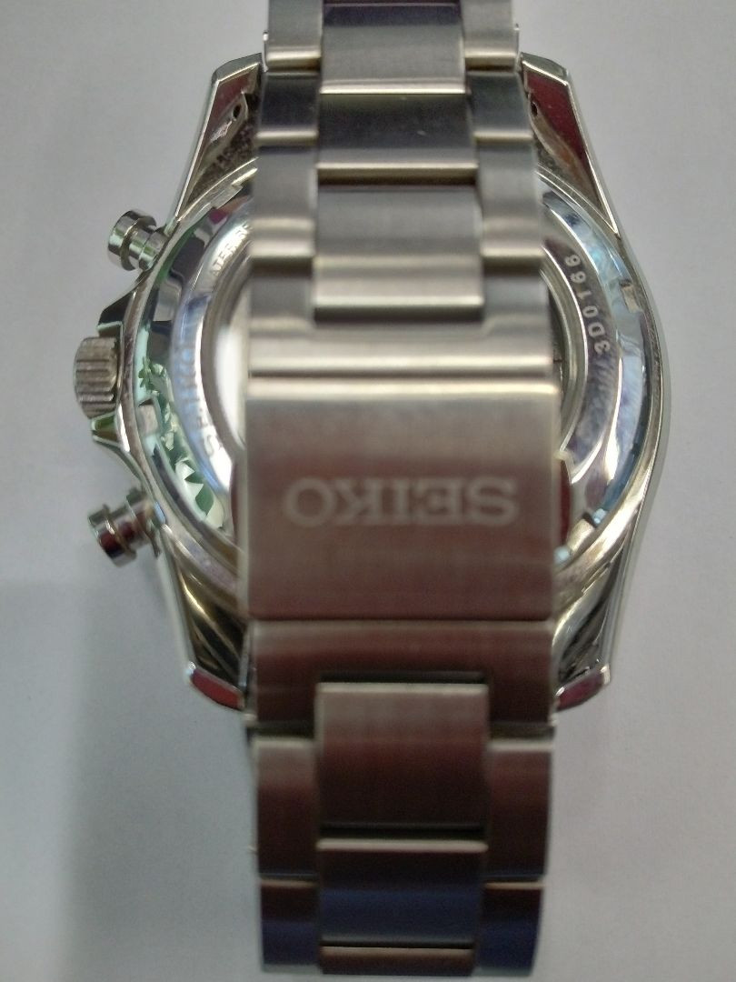 Seiko Brightz 8R28-00R0 Analog Automatic Men Sdgz003 Chronograph