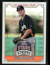 2015 Panini USA Baseball Stars & Stripes #53 John Dearth /99