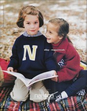 vintage NAUTICA Childrens Fashion 3-Page PRIN...
