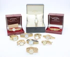 F x10 Ladies Rotary Quartz Wristwatches Inc Gold Tone Not Tested Etc