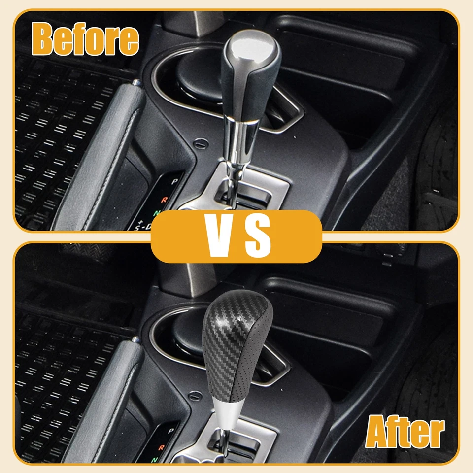 Perilla de cambio de marchas interior de coche para Toyota Yaris 2004-2018 gris Foto 4 de 4