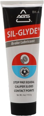 AGS SIL-Glyde 4 oz Tube Silicone Based Brake Assembly Lubricant for... 