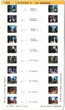 Lestrade Simplex Stereoskop 3D Viewer Karta graficzna 1005 "Lourdes 5 - Le Calvaire"