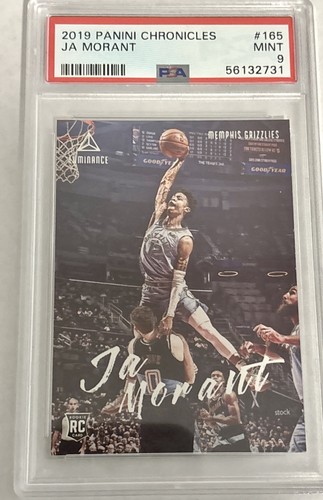 2019-20 Panini Chronicles - Luminance Ja Morant #165 (RC) PSA 9
