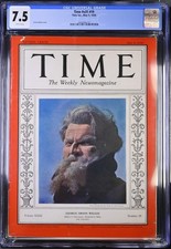 Time Magazine Orson Welles CGC 7.5 Newsstand 5/9/38 v31 #19  TOP POP
