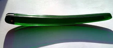 468 Translucent GREEN Vintage Straight Razor REPLACEMENT SCALES ( Handle)