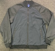 Nike Sports Jackets Mens XL Blue Full Zip Cas...