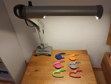 Moll Schreibtischlampe + Zubehör