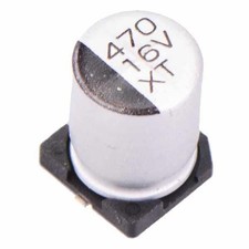 10 x 470uF 16V SMD Aluminium Electrolytic Capacitor 105�C