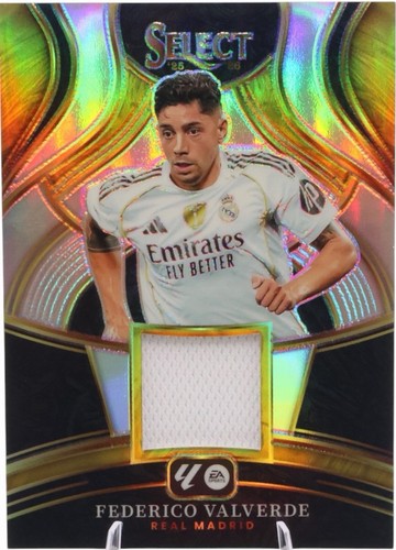 2025-26 Panini Select La Liga Federico Valverde Memorabilia Jersey #23